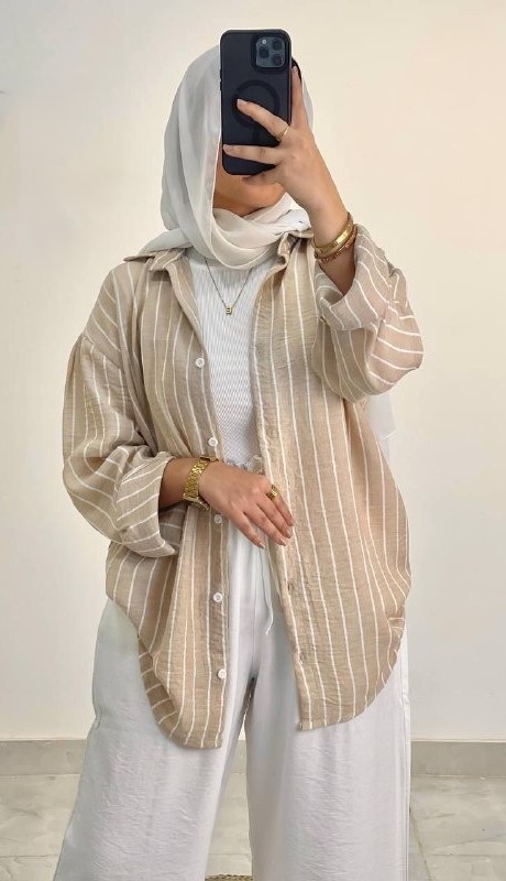 شميز مقلم كسره على الظهر